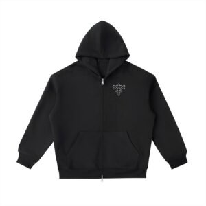 Solid Zip-Up
